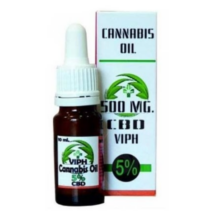 VIPH Cannabis CBD olaj 5% 500mg, komplex 10ml