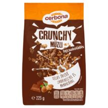 Cerbona Crunchy ropogós tejcsokoládés müzli 225 g