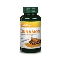 Vitaking cinnamon fahéj 375mg kapszula 90 db