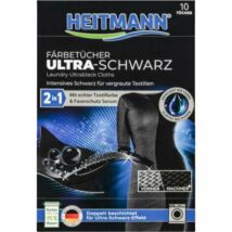 Heitmann ultrafekete színfrissítő kendő 10db