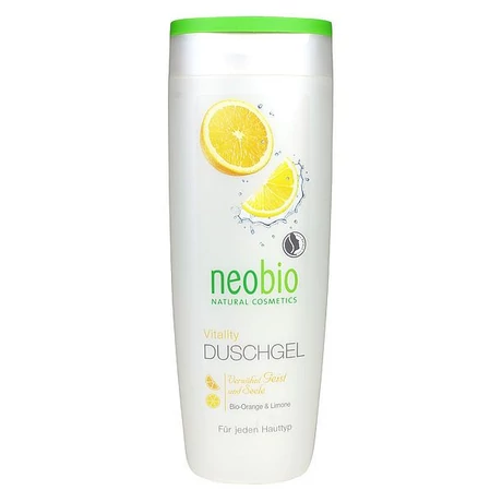 NEOBIO Tusfürdő Vitality – BIO Naranccsal és BIO Citrommal