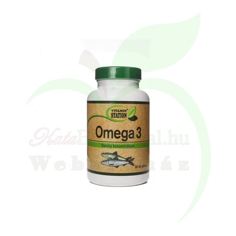 VITAMIN STATION OMEGA-3 ZSELÉTABLETTA