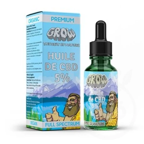 Grow CBD olaj 5% 10ml