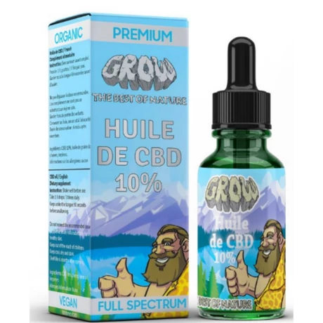 Grow CBD olaj 10% 10ml