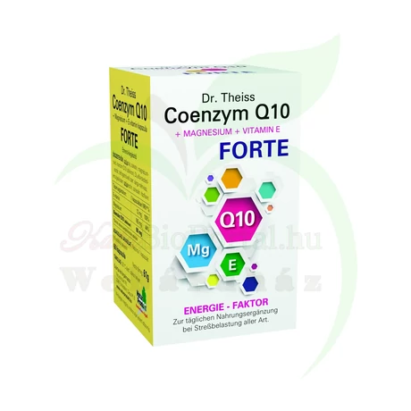 DR.THEISS COENZYM Q10+MAGNÉZIUM+E-VITAMIN FORTE KAPSZULA