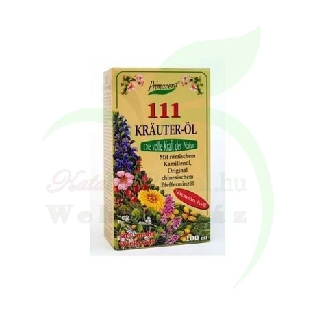 PRIMAVERA 111 GYÓGYNÖVÉNYOLAJ
