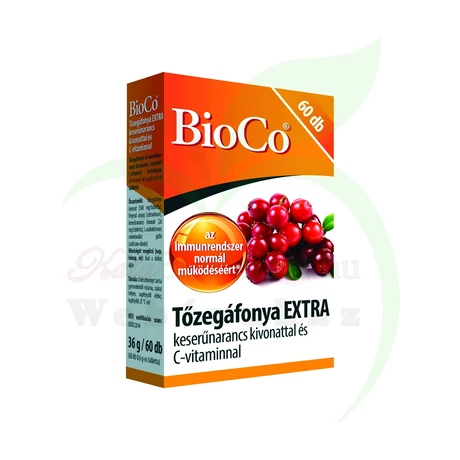 BIOCO TŐZEGÁFONYA EXTRA TABLETTA