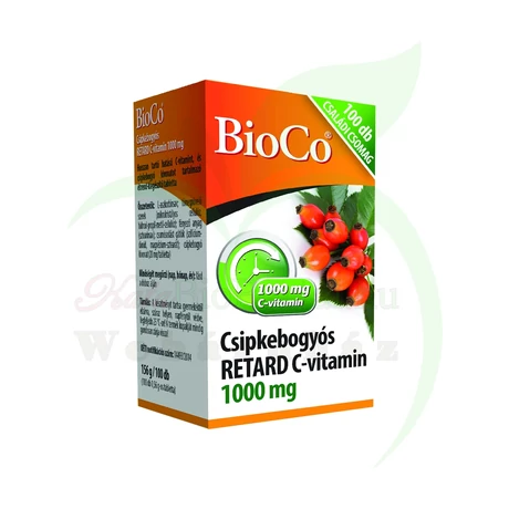 BIOCO CSIPKEBOGYÓS RETARD C-VITAMIN 1000MG