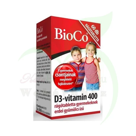 BIOCO D3-VITAMIN 400 KAPSZUKA