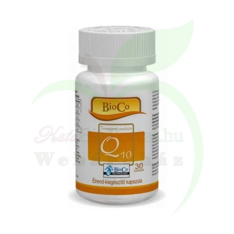 BIOCO VÍZZEL ELEGYENDŐ Q10 MG 20 KAPSZULA