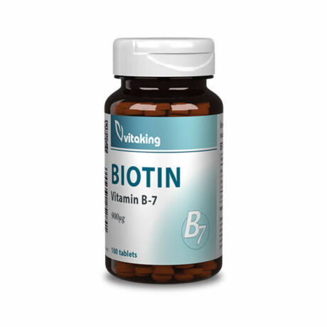Vitaking biotin b7 900mg tabletta 100 db