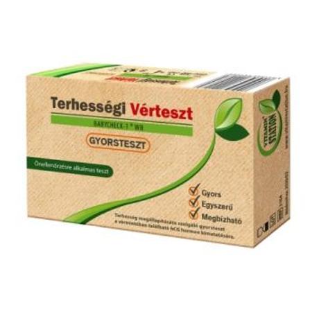 VITAMIN STATION TERHESSÉGI VÉRTESZT - BABYCHECK-1 WB