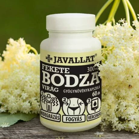 Javallat Fekete bodza virág