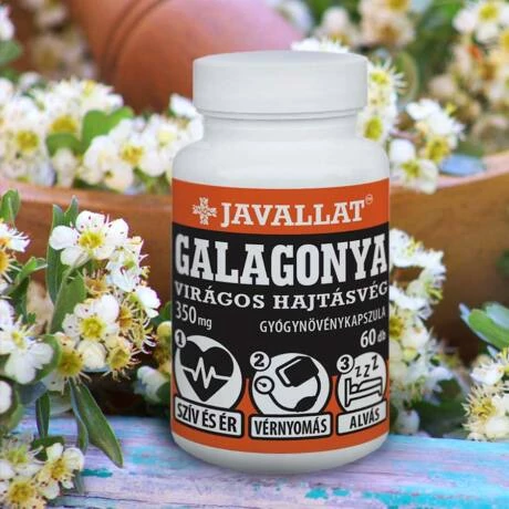 Javallat Galagonya virágos hajtásvég