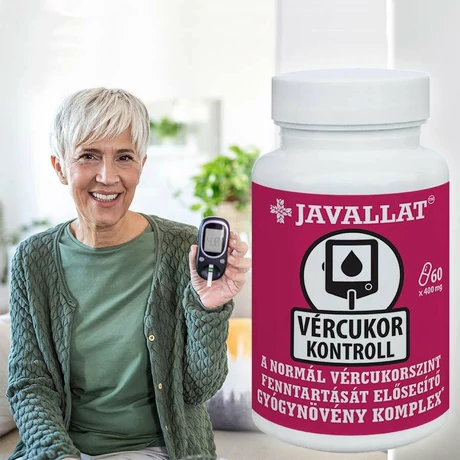 Javallat Gyógynövény Komplex - VÉRCUKOR KONTROLL