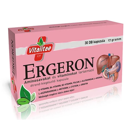 VITALITAE Ergeron, 30 db kapszula (17g)