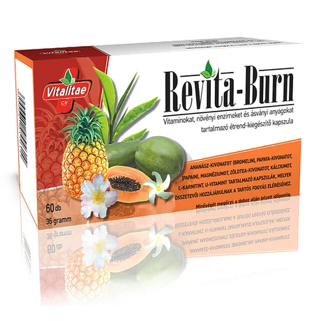 VITALITAE Revita-Burn, 60 db kapszula (35g)