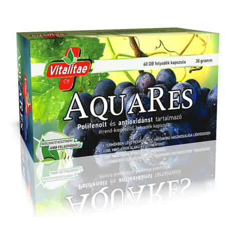 VITALITAE Aquares, 60 db kapszula (30g)
