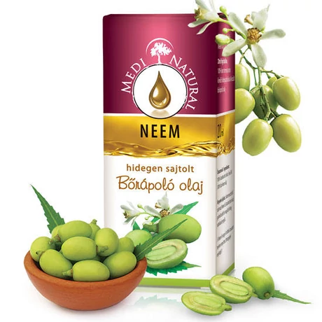 MEDINATURAL BŐRÁPOLÓ OLAJ NEEM 100% (20ml)