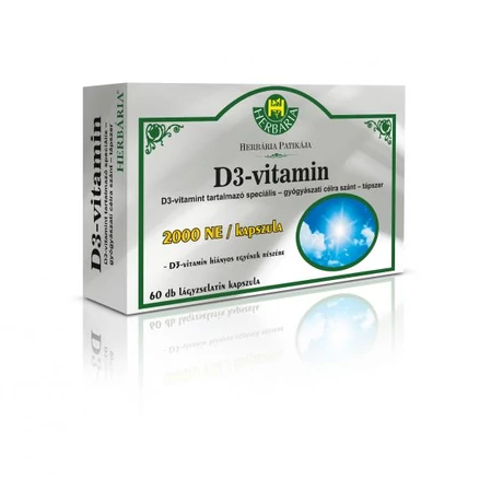 HERBÁRIA D3 VITAMIN 2000NE 60 DB